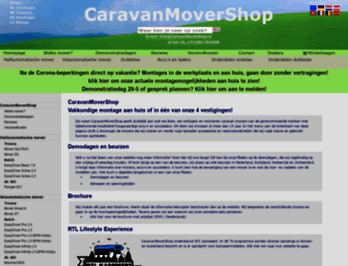 caravanmovershop.nl screenshot
