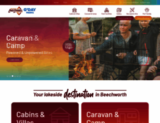 caravanparkbeechworth.com.au screenshot