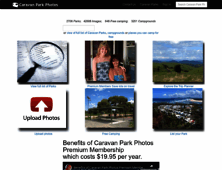 caravanparkphotos.com.au screenshot