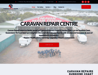 caravanrepaircentre.com.au screenshot