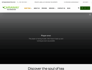 carawaytea.com screenshot
