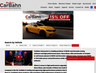 carbahnautoworks.com screenshot