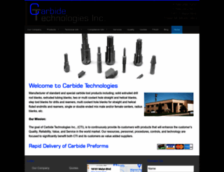 carbidetechnologies.com screenshot