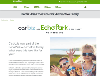 carbiz.com screenshot