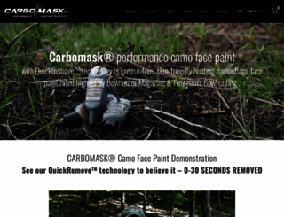 carbomask.com screenshot