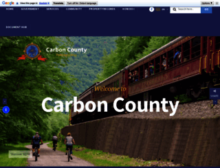 carboncounty.com screenshot