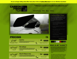 carbonfiberfilm.com screenshot