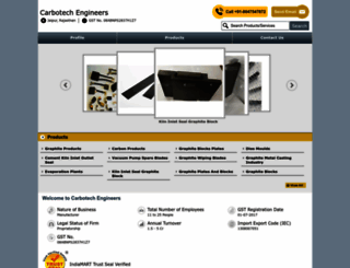 carbotechengineers.in screenshot