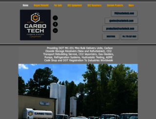 carbotechinc.com screenshot