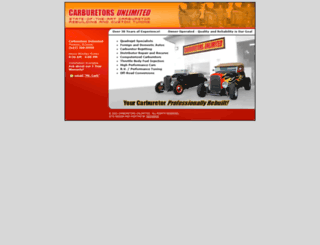 carburetorsunlimited.com screenshot