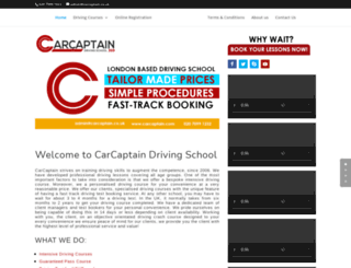 carcaptain.co.uk screenshot