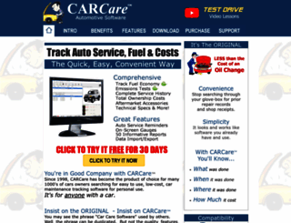 carcaresoftware.com screenshot