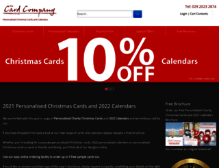 card-company.co.uk screenshot