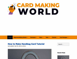 card-making-world.com screenshot