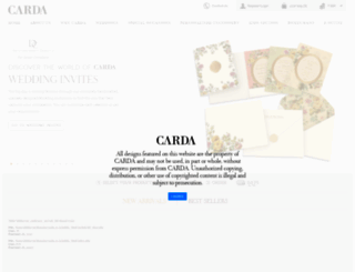carda.co.in screenshot