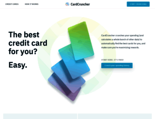 cardcruncher.com screenshot