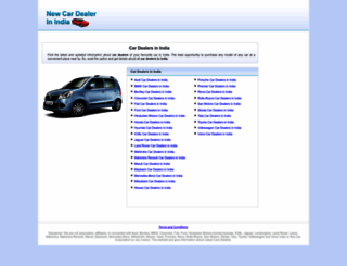 cardealersinindia.com screenshot