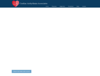 cardiacarrhythmiaassoc.com screenshot