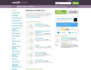 cardiff.co.uk screenshot