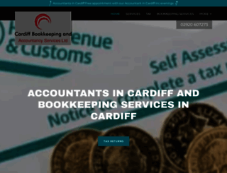 cardiffbookkeepingandaccountancyservices.com screenshot