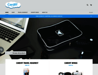 cardiffproducts.com screenshot