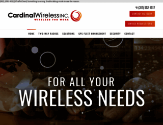 cardinal-wireless.com screenshot