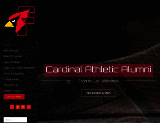 cardinalathleticalumni.com screenshot
