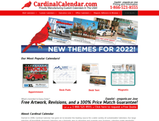 cardinalcalendar.com screenshot