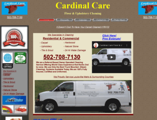 cardinalcarecleaning.com screenshot