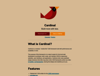 cardinalcss.com screenshot