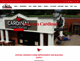 cardinalhomecenter.com screenshot