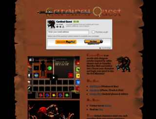 cardinalquest.com screenshot