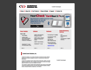 cardiocommsolutions.com screenshot