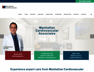 cardiologistmidtownnyc.com screenshot