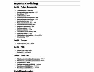 cardiologists.london screenshot