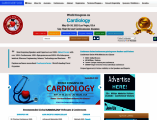 cardiology.conferenceseries.com screenshot