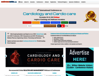 cardiologycongress.cardiologymeeting.com screenshot