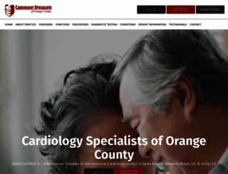 cardiologyspecialistsoc.com screenshot