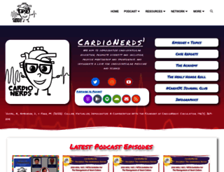 cardionerds.com screenshot