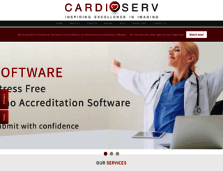 cardioserv.net screenshot