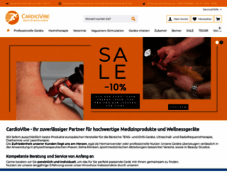 cardiovibe.de screenshot
