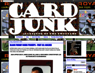 cardjunk.blogspot.com screenshot