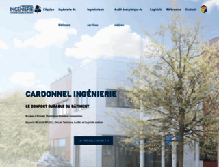 cardonnel.fr screenshot