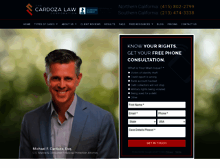 cardozalawcorp.com screenshot