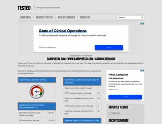 cardportal.com.testednet.com screenshot