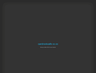 cardrockcafe.co.cc screenshot