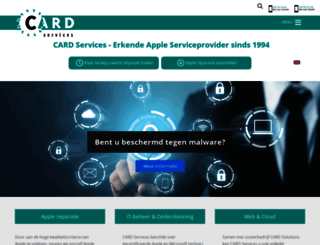 cardservices.nl screenshot