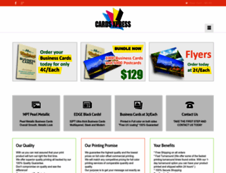 cardsxpress.com screenshot