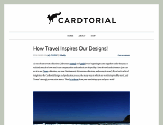 cardtorial.wordpress.com screenshot