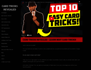 cardtricksrevealed.com screenshot